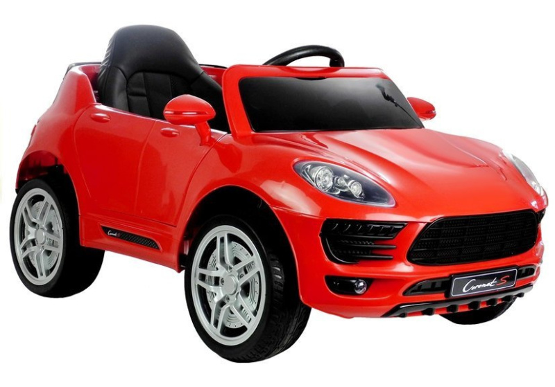 Lean Toys elektrické auto Coronet S červená