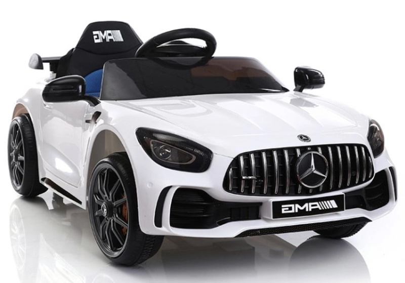 Auto na baterii Mercedes GTR bílý