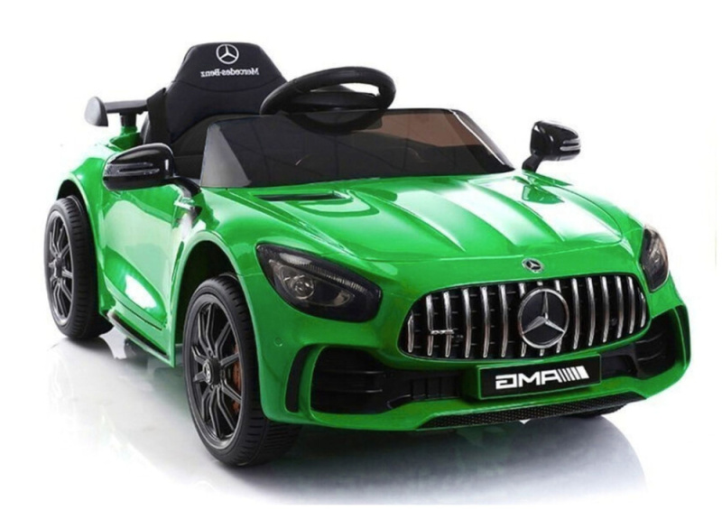 Dětské auto na baterii Mercedes GTR zelené
