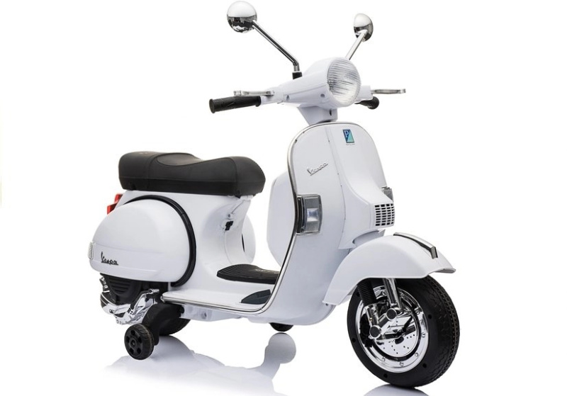 Skútr na baterie Vespa bílý