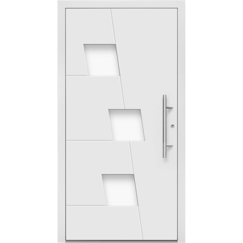 Splendoor Hliníkové vchodové dveře Moderno M550/P, bílé, 110 P