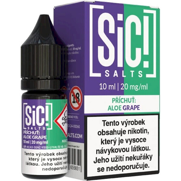 SIC! SALTS Aloe Grape (20mg)