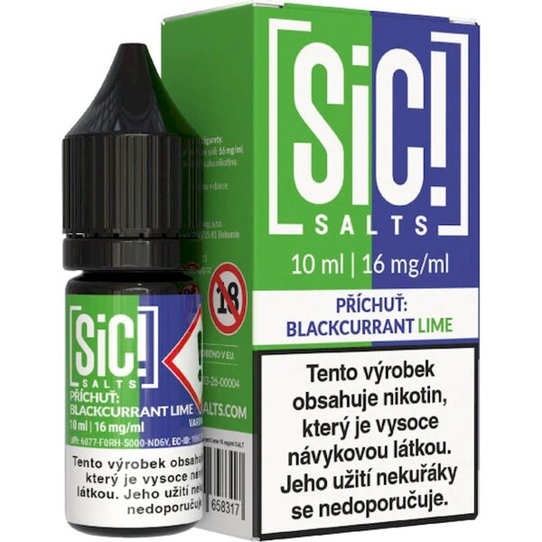SIC! SALTS Blackcurrant Lime (20mg)