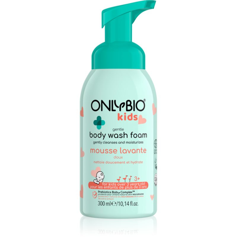 OnlyBio Jemná mycí pěna pro děti od 3 let - s jemnou vůní, 300 ml