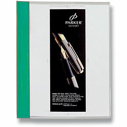 Esselte - rychlovazač PVC s kapsou - zelený