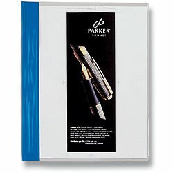 Esselte - rychlovazač PVC s kapsou - modrý