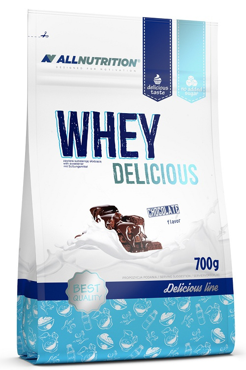 AllNutrition Whey Delicious Protein, 700 g Příchuť: Čokoláda