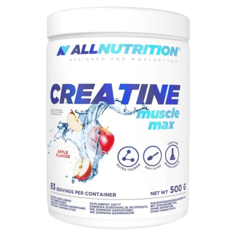 AllNutrition Creatine Muscle Max, Kreatin Monohydrát, 500 g Příchuť: Pomeranč