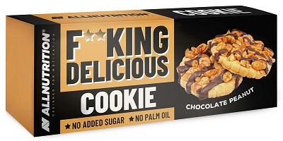 AllNutrition Fitking Delicious Cookie, 150 g Příchuť: Čokoláda/Arašídy
