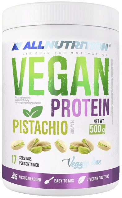 AllNutrition Vegan Protein 500 g - vanilka 
