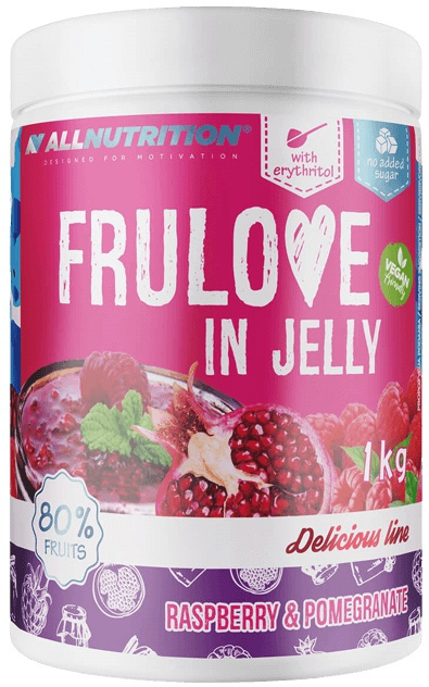 AllNutrition Frulove in Jelly 1000 g - červený rybíz/ jahoda