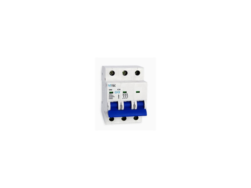 Jistič třípolový DAM EBS9B, 6kA, B, 3-pólový, 25A