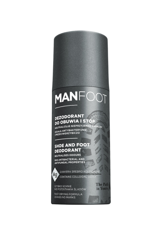 SheCosmetics Deodorant na obuv a chodidla pro muže 150 ml