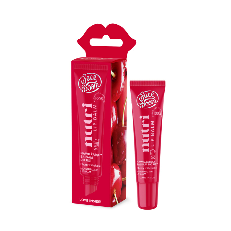 BodyBoom FaceBoom Nutri Lip Balm výživný balzám na rty odstín MilkShake 10 g