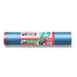 viGO! - zatahovací pytle na odpadky - 120 l, 10 ks, 23 mikronů