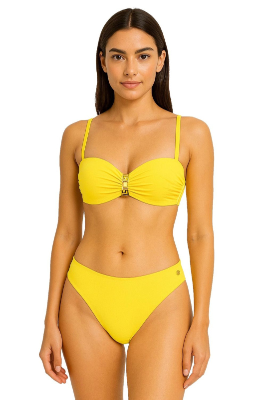 Dámské dvoudílné plavky Gold 1 730CH1 21 - SELF žlutá 70/E