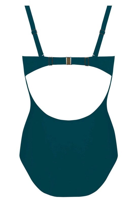 Dámské jednodílné plavky  8030CH2 7  - SELF zelená 80/B