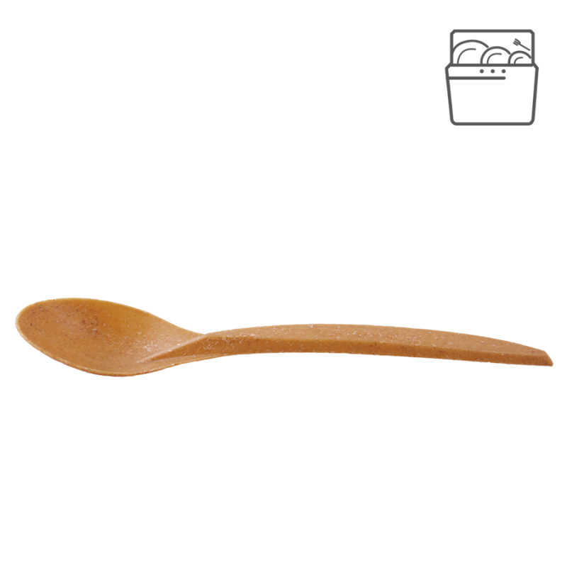 EcoPack Lžička EKO kompozit dřevo/plast (WPC) 13,5 cm ba1/100 ks Balení: 100