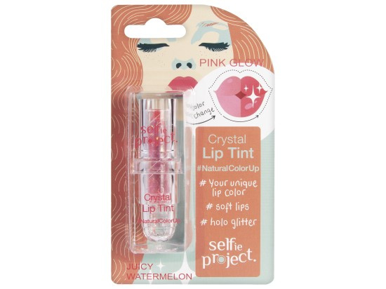 Selfie Project Crystal Lip Tint hydratační balzám na rty reagující na pH 3.5 g