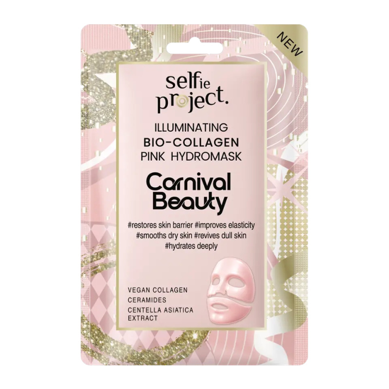 Selfie Project Rozjasňující pleťová maska Carnival Beauty