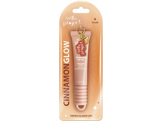 Selfie Project Cinnamon Glow Charmin Glow Lip Oil olej na rty 12 ml