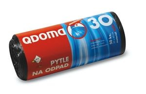 Pytle na odpad 35 l - černé 50 ks