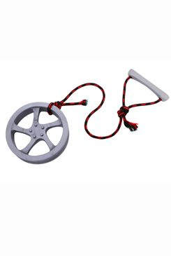 Hračka pes Disk ALU přetahov. plovací Vanil. malý