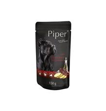 PIPER s hovězími játry a bramborami, kapsička pro psy  150g