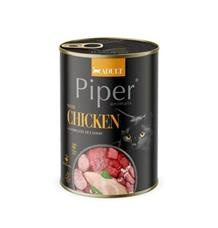 PIPER CAT konzerva pro kočky, s kuřecím masem 400 g