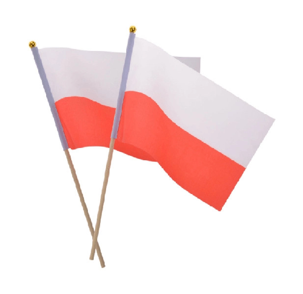 Textilní vlaječka na tyčce