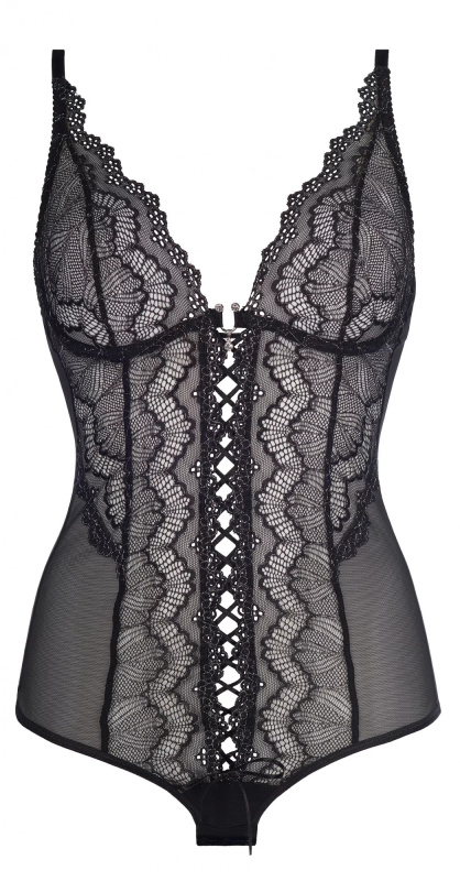 Body Caramel fudge V-7780 černé - Axami černá 75E