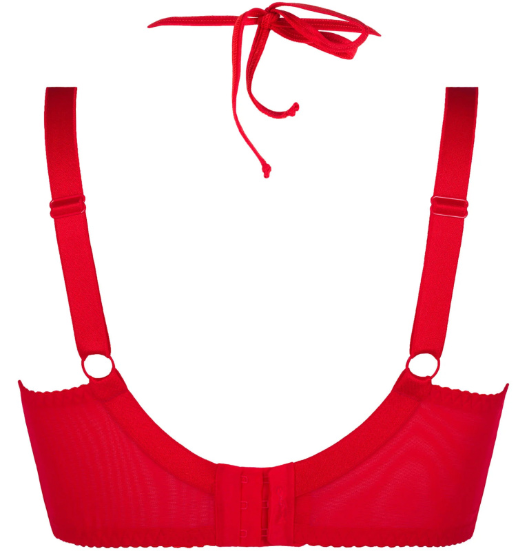 Podprsenka Plus Size V-8721 červená - Axami 80F