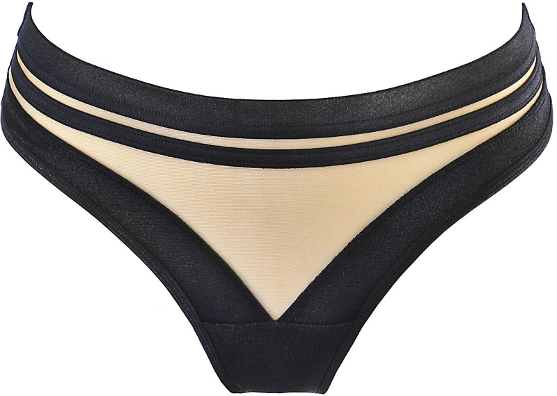 String Brasiliana V-10495 černá - Axami XS