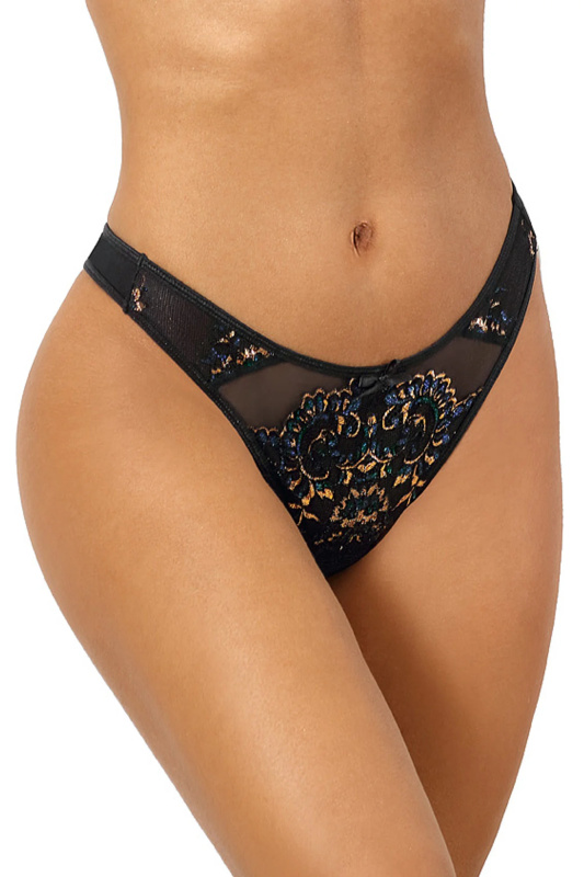Tanga Axami V-10388 Barva: Černá, Velikost: M