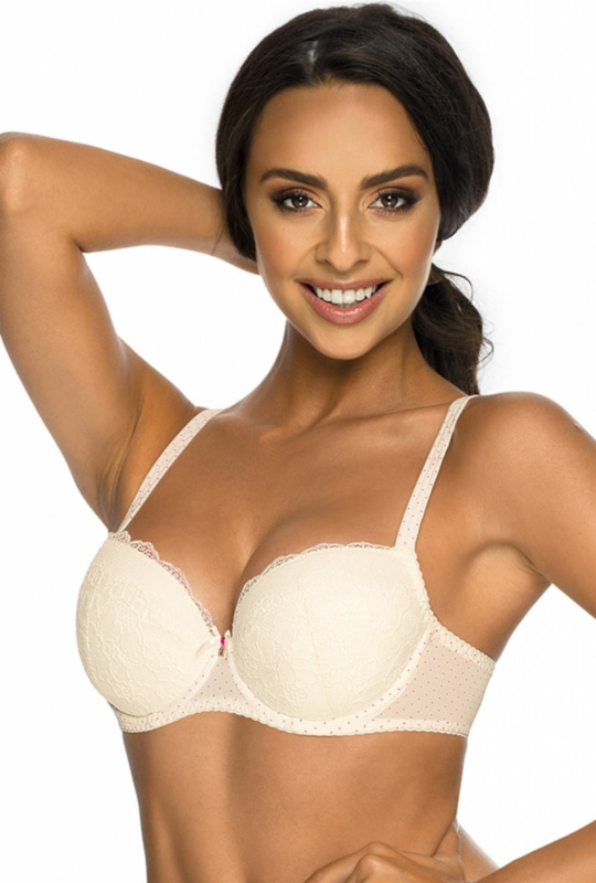 Podprsenka Mat 3206/11 Vanilla - výprodej Barva: Smetanová, Velikost: 65H