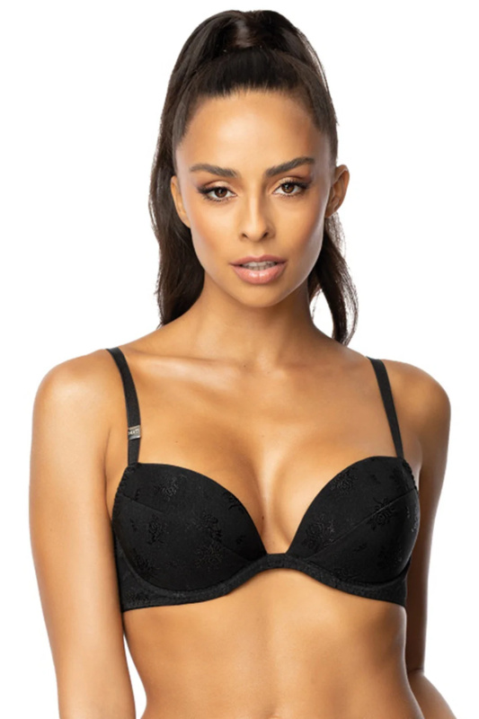 Podprsenka Mat 0200/1 Terrie push - up Barva: Černá, Velikost: 75D