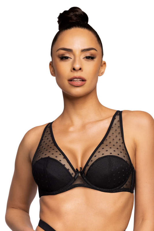 Podprsenka Mat 3714/11/1 Dotssy push - up - výprodej Barva: Černá, Velikost: 70B