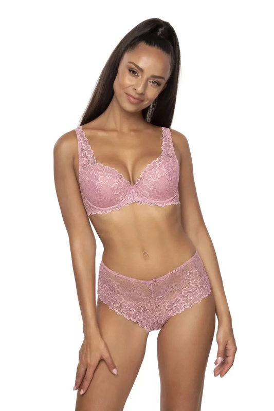 Dámské brazilky 053/54/2 Carmela pink - MAT růžová M