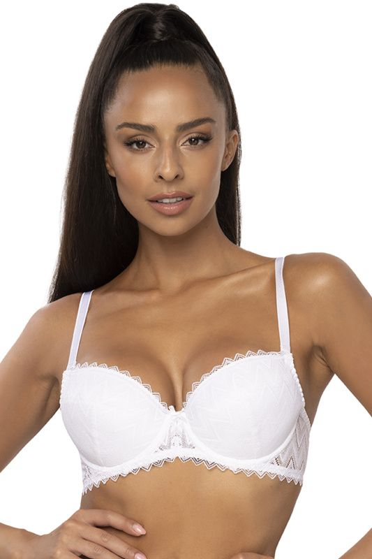 Podprsenka Mat 3802/11 Elif - Push - up Barva: Bílá, Velikost: 65G