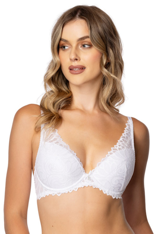 Podprsenka Mat 3931/11 Nerine - Push - up Barva: Bílá, Velikost: 90B