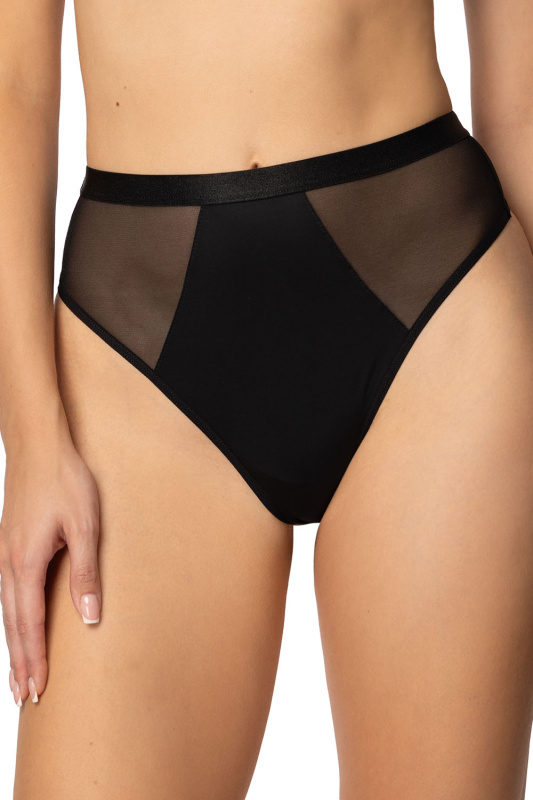 Tanga Mat 0204/4 Capri Barva: Černá, Velikost: 38