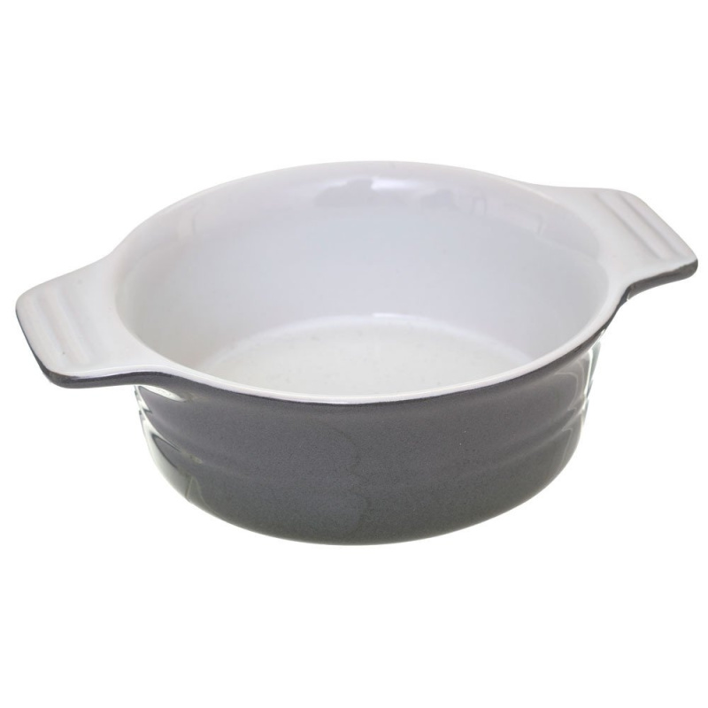 Secret de Gourmet Keramická miska na pečení, Ø 13 cm, šedá šedá