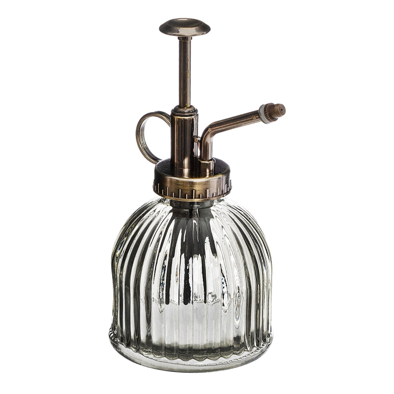 Atmosphera Rozprašovač VINTAGE, průměr 8 x 16 cm, skleněný transparentní