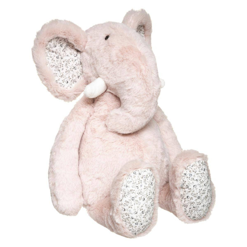 Atmosphera for kids Plyšový slon, růžový, 45 cm béžová