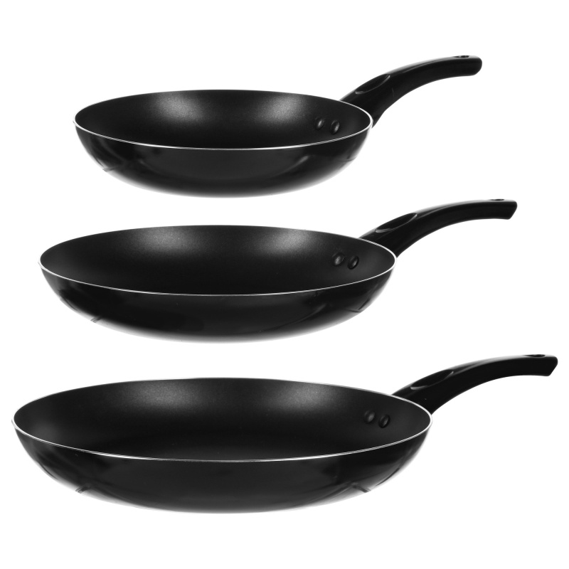 Secret de Gourmet Sada hliníkových pánví 3v1 černá