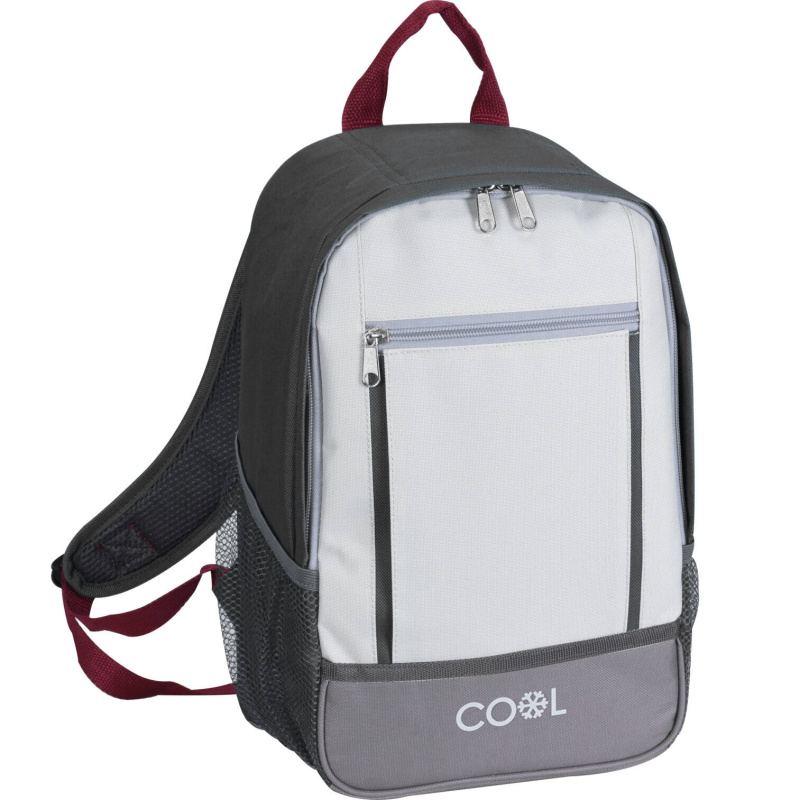 Redcliffs Outdoor Šedý batoh na jídlo COOL, termoizolační batoh, voděodolný, 10 l šedá