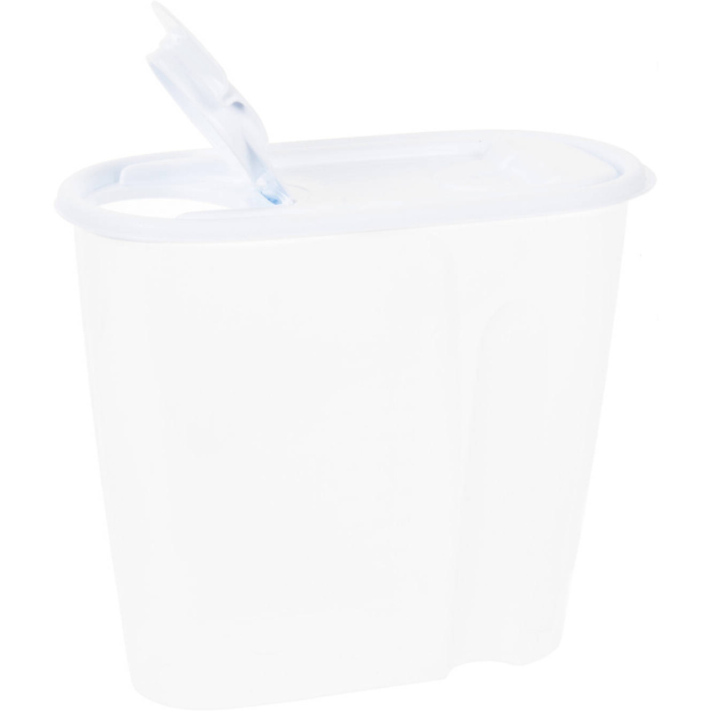 EH Excellent Houseware Kuchyňská nádoba na sypké produkty, 1,5 l bílý