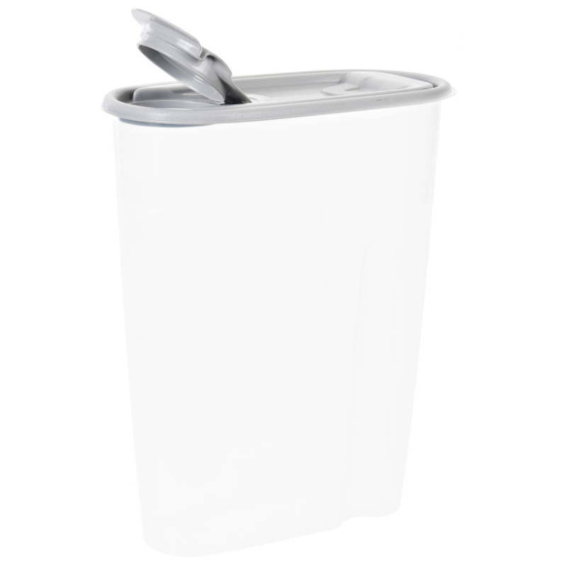 EH Excellent Houseware Kuchyňská nádoba na sypké produkty, 2,2 l šedá