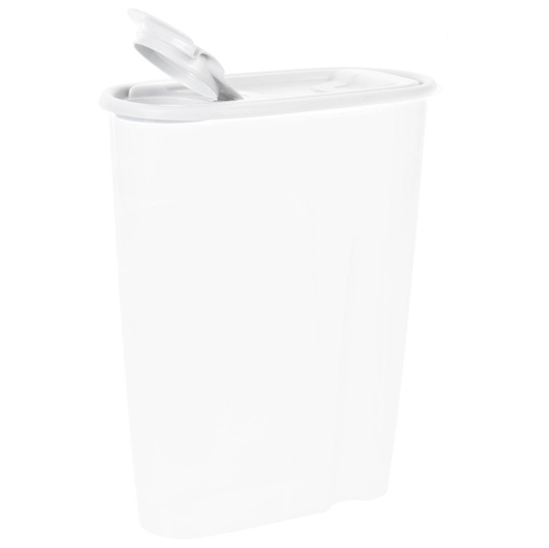 EH Excellent Houseware Kuchyňská nádoba na sypké produkty, 2,2 l bílý