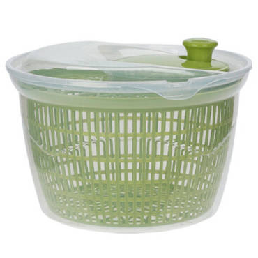 EH Excellent Houseware Odstředivka na salát, ⌀ 25 cm, zelená zelená